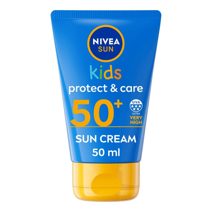 NIVEA Sun Kids Protect & Care SPF 50+ Sun Cream Pocket Size 50ml