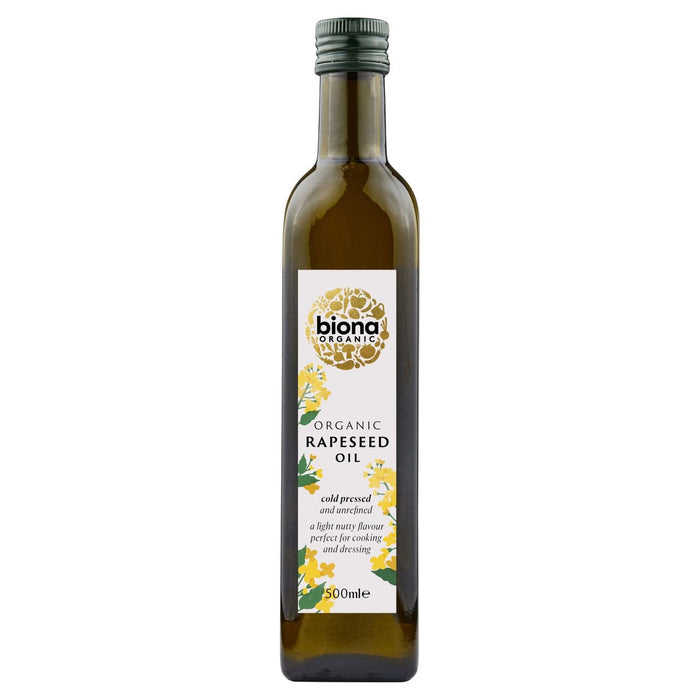 Biona Organic Cold Pressed Rapeseed Oil 500ml