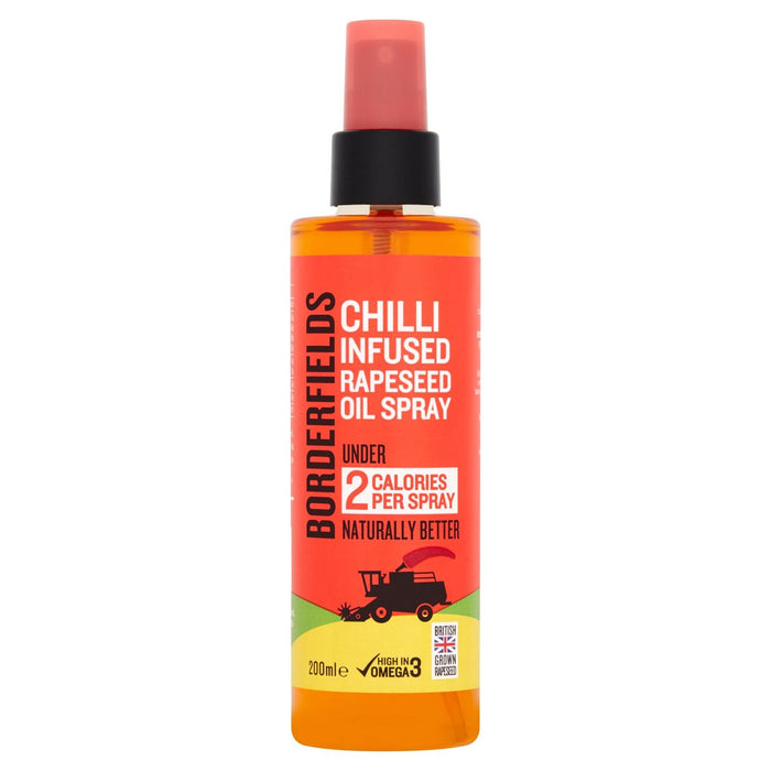 Borderfields Chilli Infused Rapeseed Oil Spray 200ml