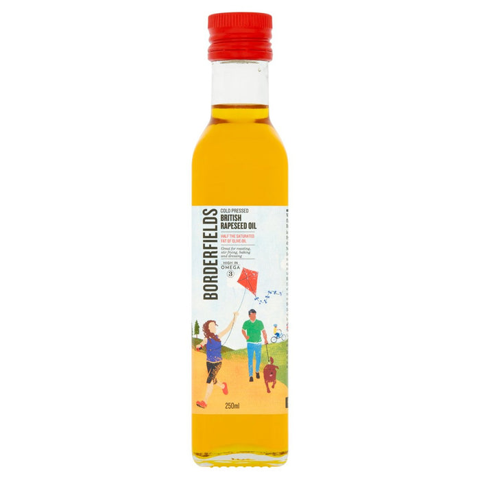 Campos fronterizos de aceite de colza de colas de colas en frío 250 ml