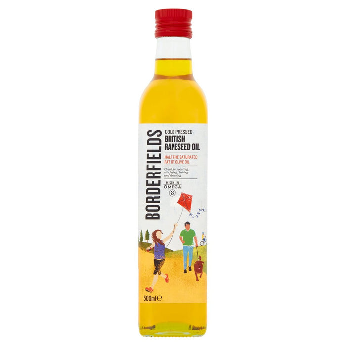 Campos fronterizos de aceite de colza prensado en frío 500 ml