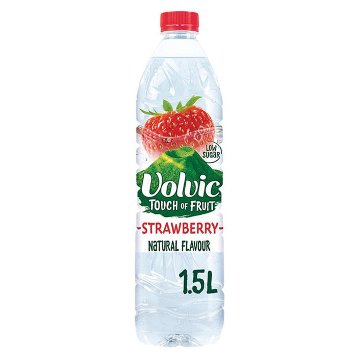 Volvic Toque de Fruta Fresa 1.5L 