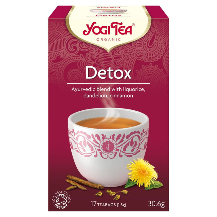 Yogi Tea Detox Organic Tea Bags 17 per pack