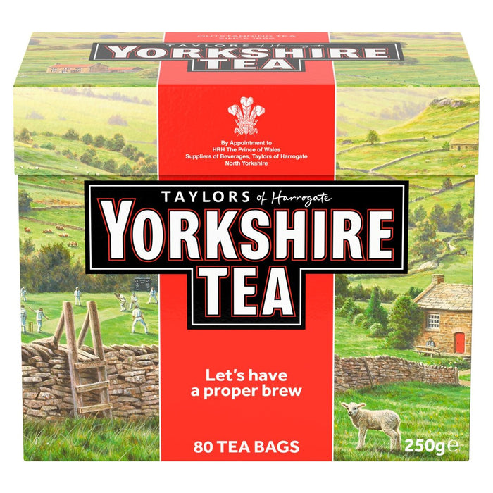 Yorkshire Tea Teabags 80 per pack - Special Offer