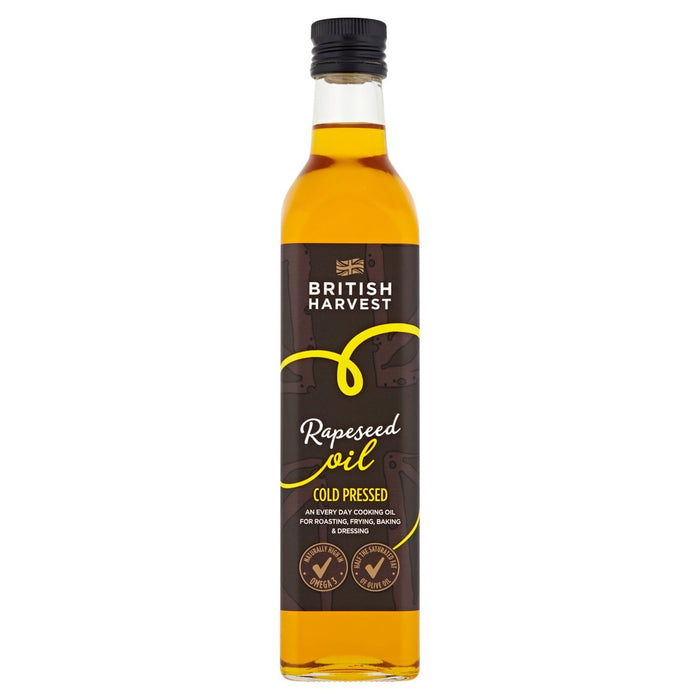 British Harvest Cold Pressed Rapeseed Oil 500ml