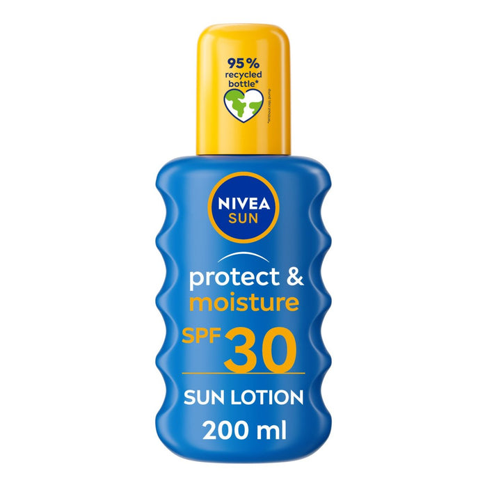 Nivea Sun Protect & Feuchtigkeit SPF 30 Sun Lotion Spray 200ml