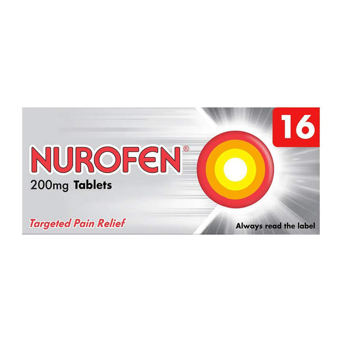 Nurofen Pain Relief 200mg Tablets Ibuprofen 16 per pack