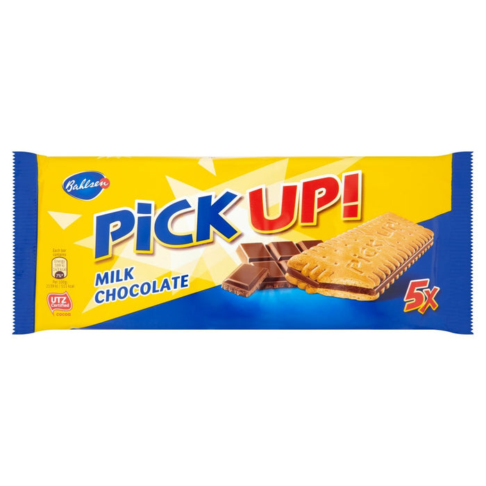 Bahlsen PiCK UP! Milk Chocolate Biscuit Bars 5 per pack