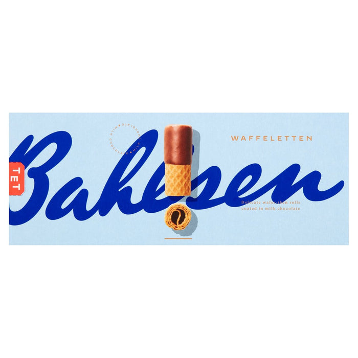 Bahlsen Waffeletten Wafers de chocolate con leche 100G