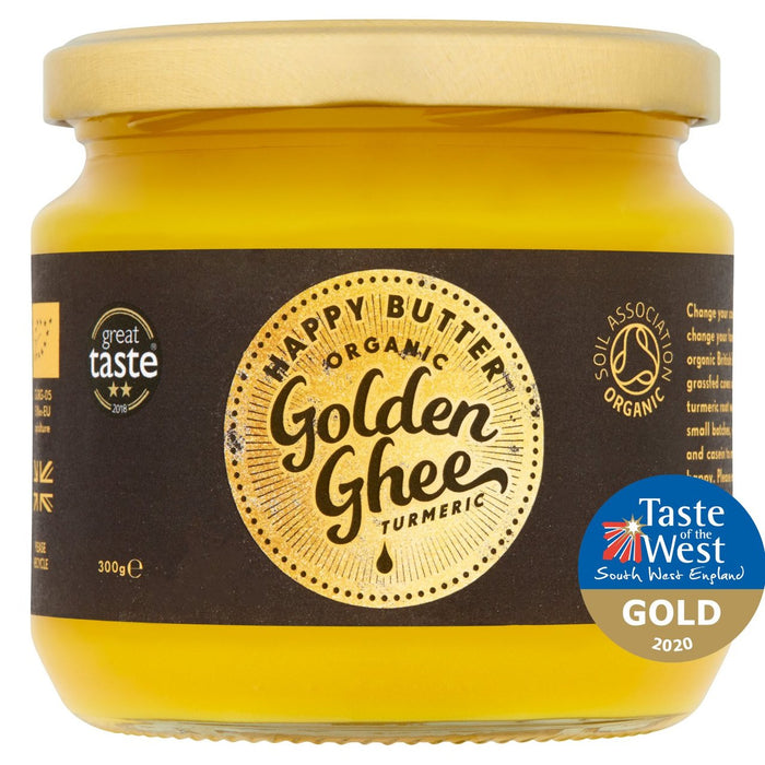 Happy Butter Bio Cultured Kurkuma Ghee 300g