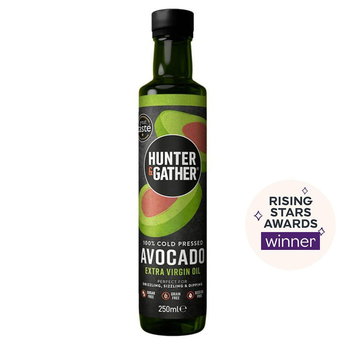 Cazador y recolectar aceite de aguacate virgen extra prensado 250 ml