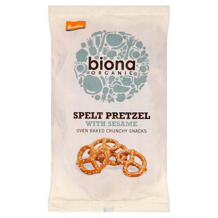 Biona Organic orthographié bretzel avec sésame 125g