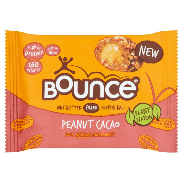 Bounce Pflanzenprotein Erdnussbutter Cacao Ball 35G