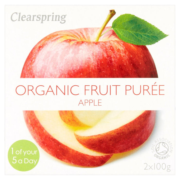 Clearspring Organic Apple Puree 2 x 100g