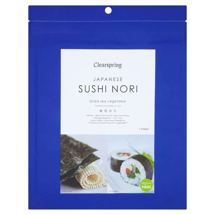 Clearspring Sushi Nori 7 Hojas 17g 