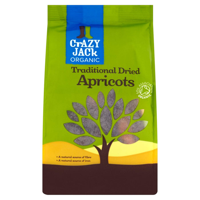 Crazy Jack Organic Séché Abricots 250g