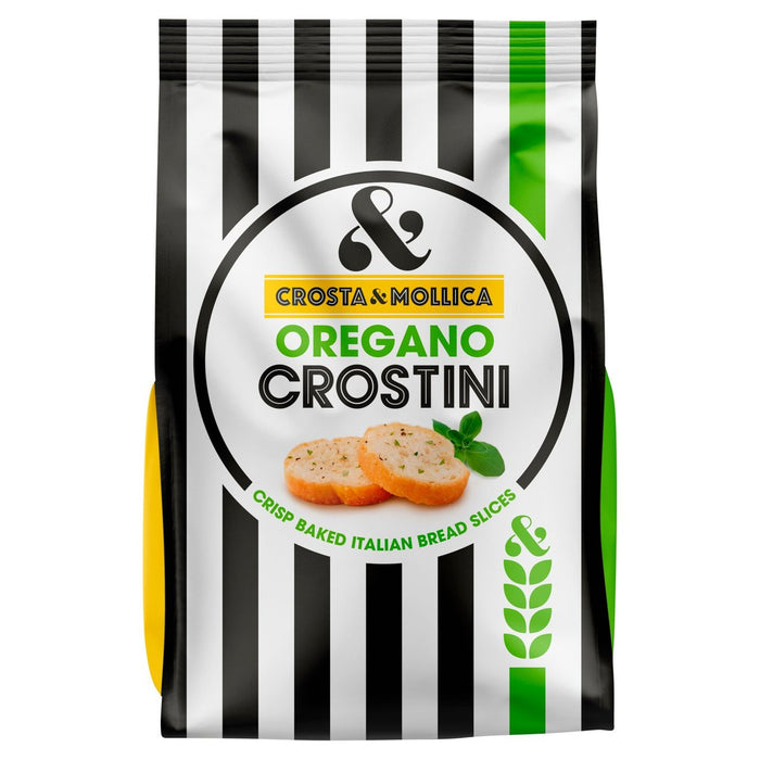 Crosta & mollica oregano crostini pain toasté 150g