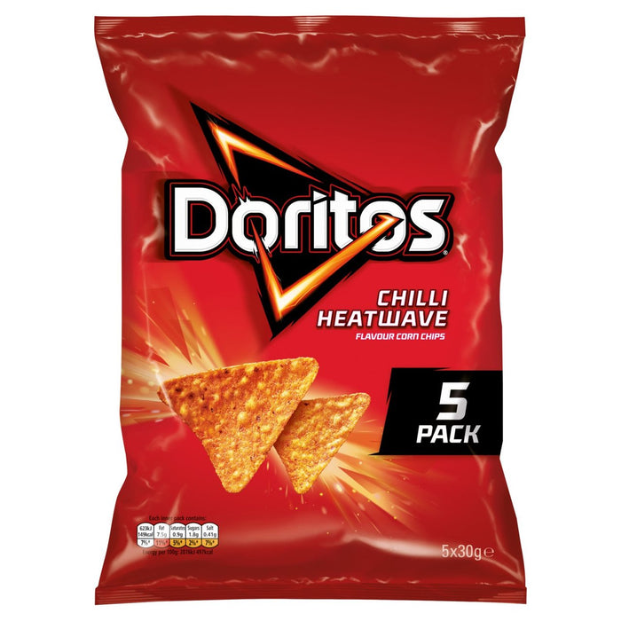 Doritos Chili Heatwave Multipack 5 x 30g