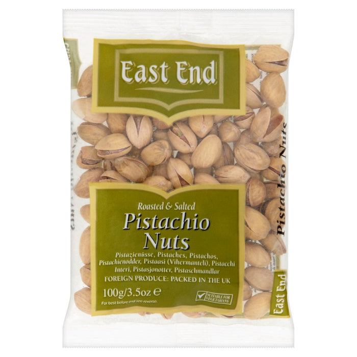 Pistachos East End tostados y salados 100 g