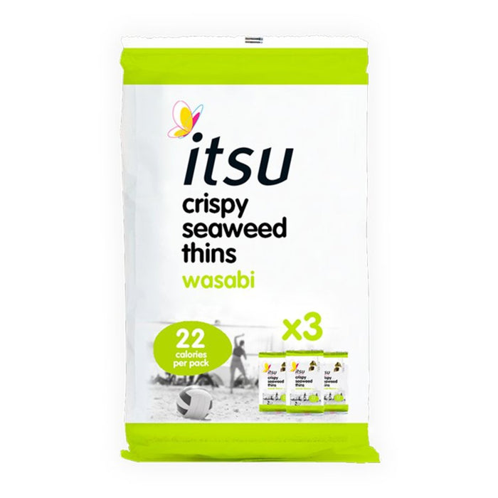 Itsu wasabi aux algues en tonnant 3 x 5g par paquet