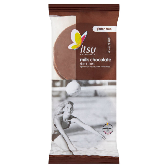 Itsu Tortitas de Arroz con Chocolate con Leche 100g 