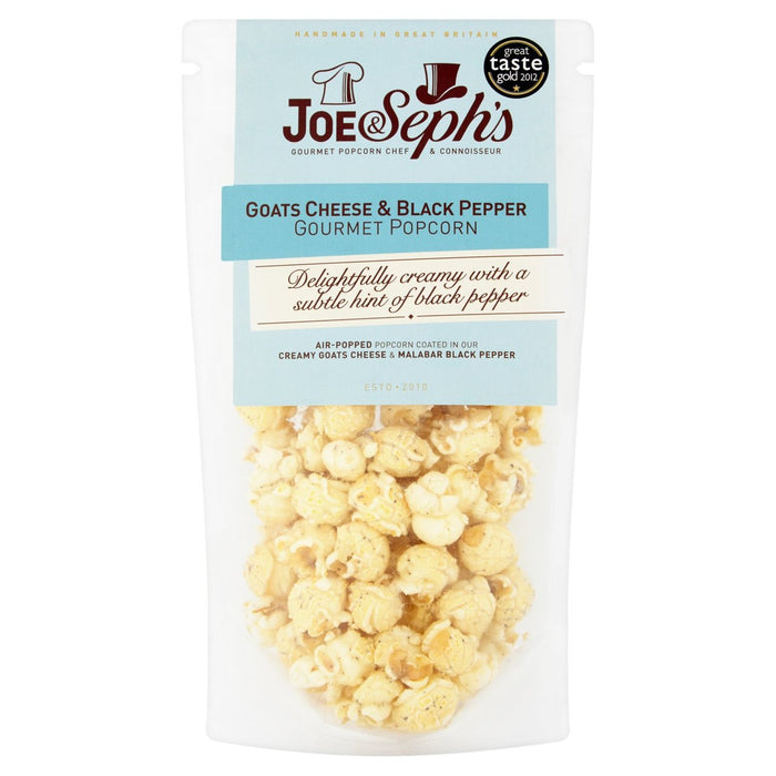 Joe &amp; Seph's Palomitas de maíz con queso de cabra y pimienta negra 70 g 