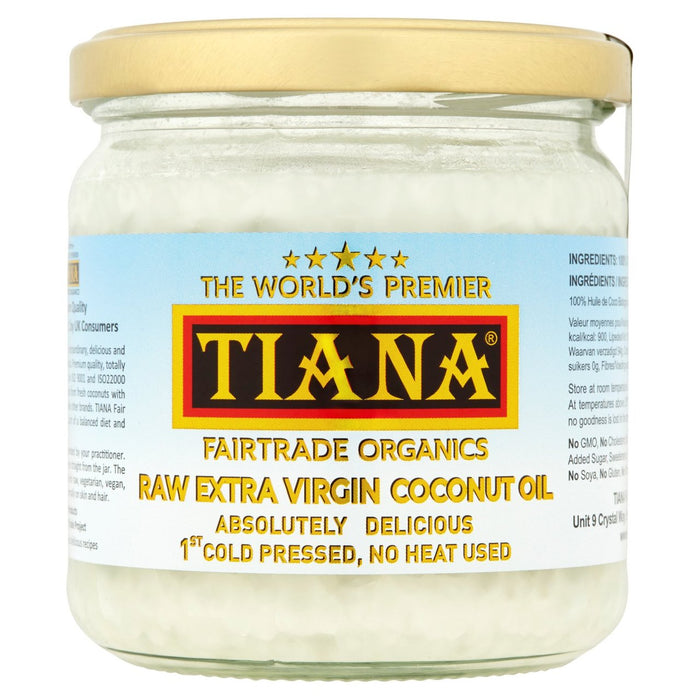 Tiana Organic Extra Virgin Coconut Oil 350ml