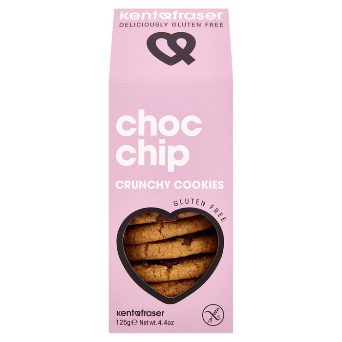 Kent & Fraser Gluten Free Chocolate Chip Crunchy Cookies 125G