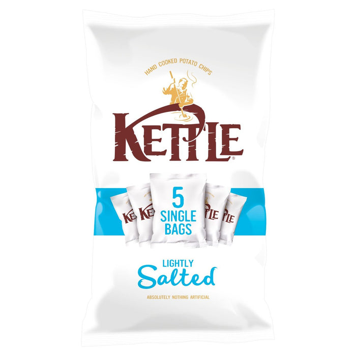 Kessel -Chips leicht gesalzene Multipack -Chips 5 x 30g