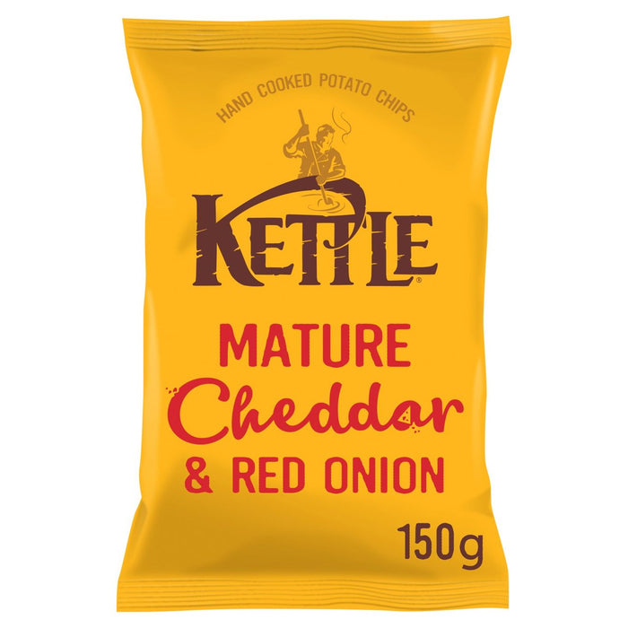 Coups de bouilloire mature cheddar et oignon rouge 150g