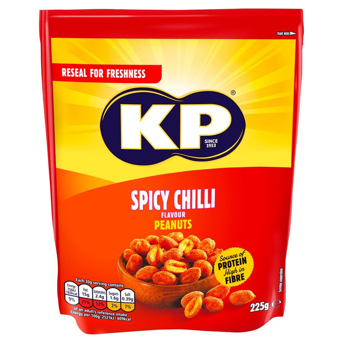 KP Nuts Spicy Chili 225g