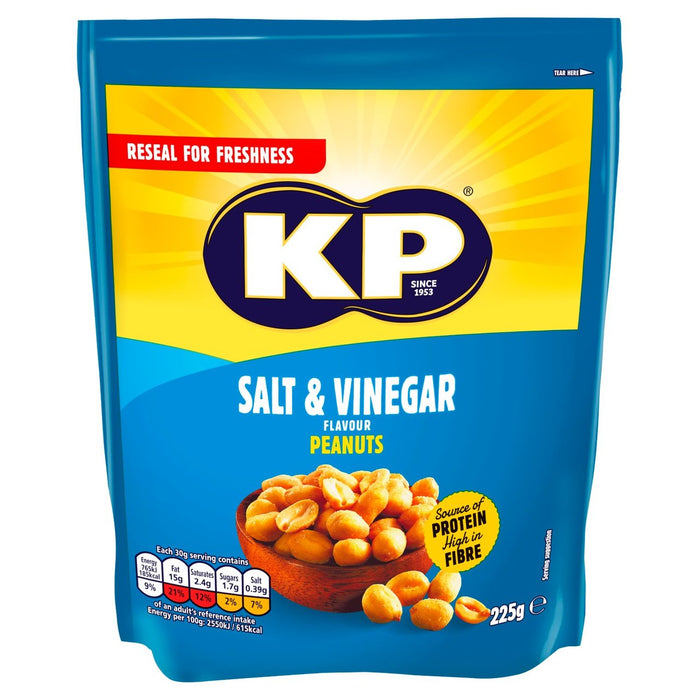 KP Cacahuetes Sal Y Vinagre 225g 