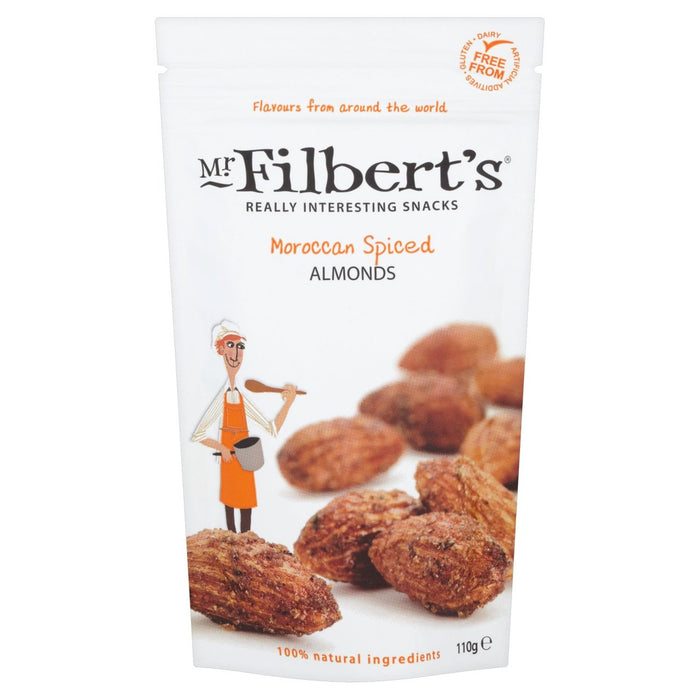 Las almendras con especias marroquíes del Sr. Filbert 110G