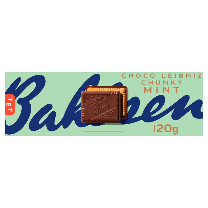 Bahlsen Choco Leibniz Chunky Mint 120G