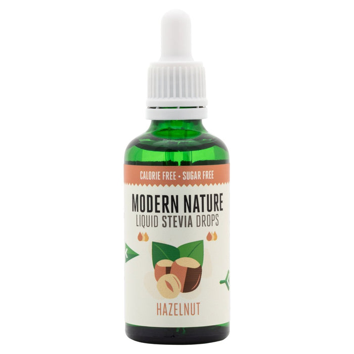 Moderne Natur Stevia lässt Haselnuss Süßstoff 50 ml fallen