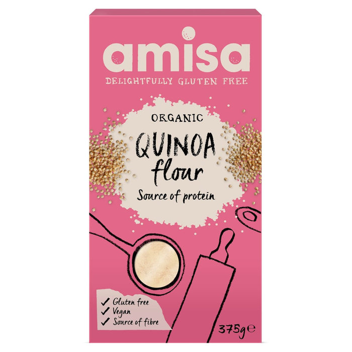 Amisa Organic Gluten Free Quinoa Flour 375g