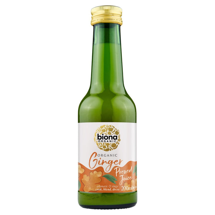 Jugo de jengibre orgánico Biona 200ml