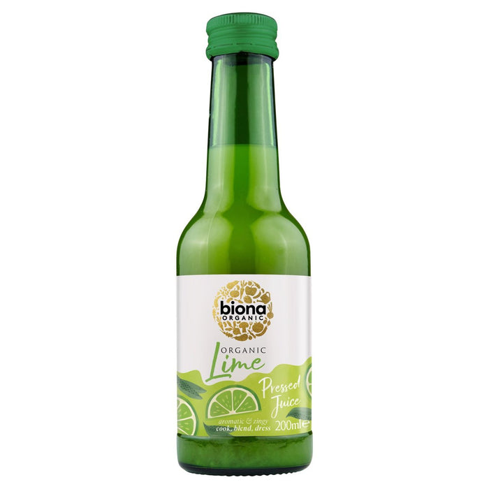 Jugo de lima orgánico Biona 200ml