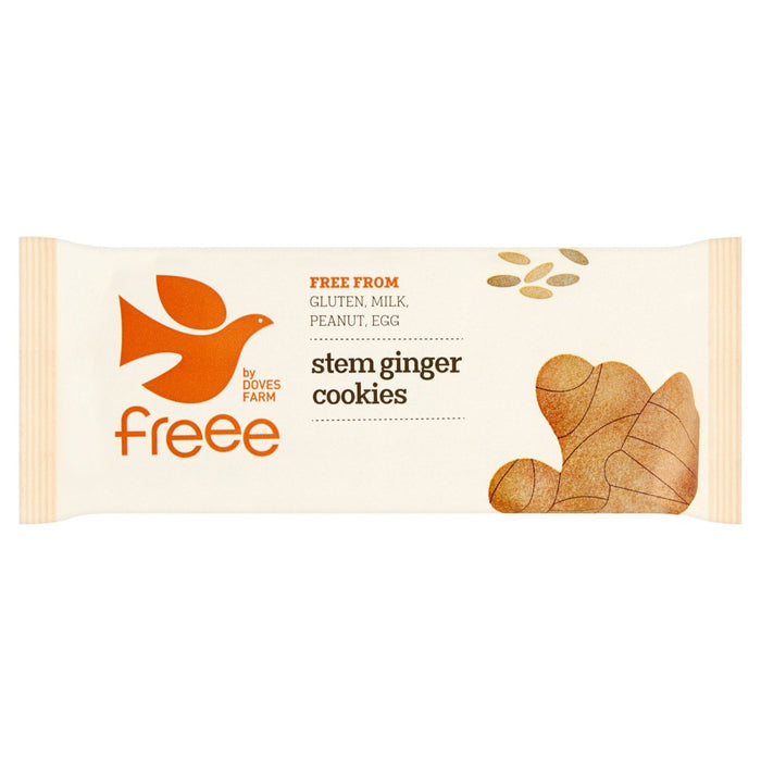 Doves Farm Gluten Free Organic Stem Ginger Cookies 150g