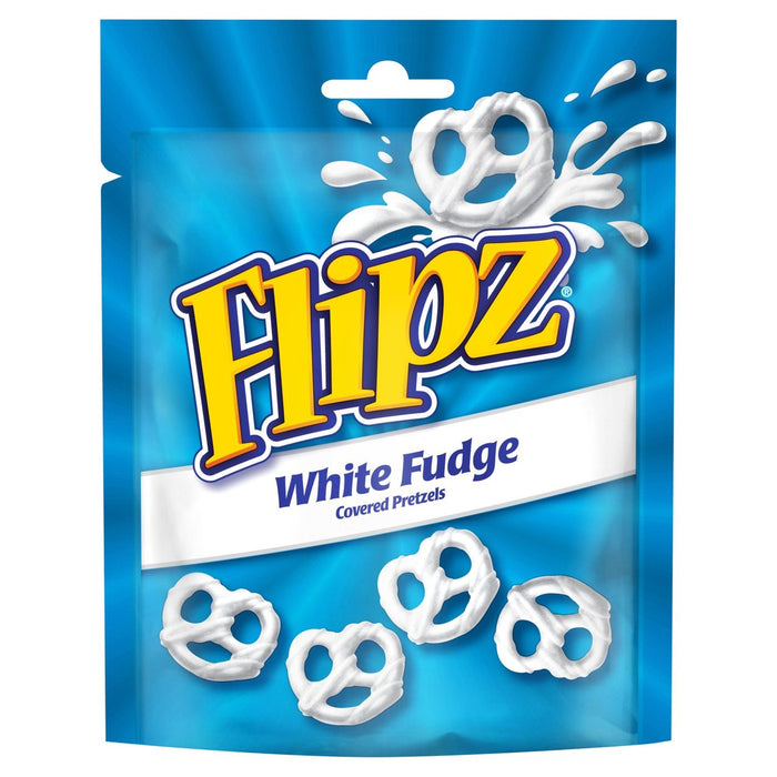 Flipz White Chocolate Fudge Pretzels 90G