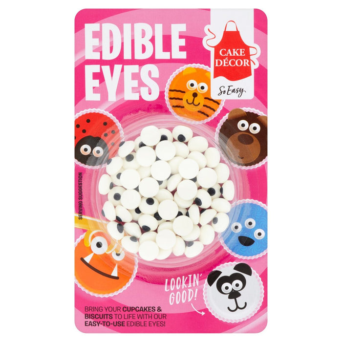 Décor de gâteau Eyes comestibles 25g