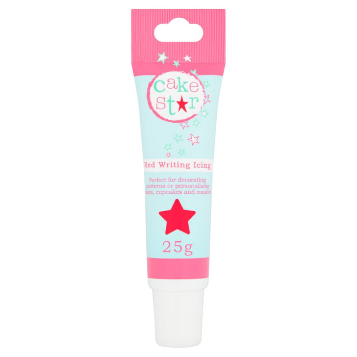 Cake Star Red Writing Freing 25G