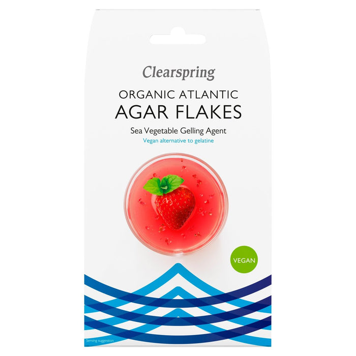 ClearSpring Organic Atlantic Agar Flakes 30g