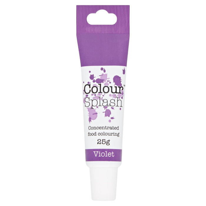 Farbspritzer violettes Lebensmittelfarbe 25g