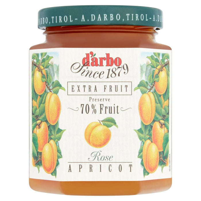 Darbo Apricot Jam 70% Fruit 200g