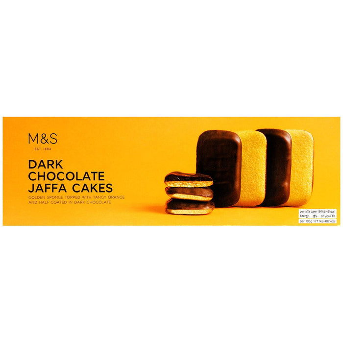 M&S Dark Chocolate Jaffa Cakes 125g