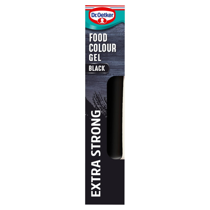 Dr. Oetker Extra Strong Black Food Colouring Gel 15g