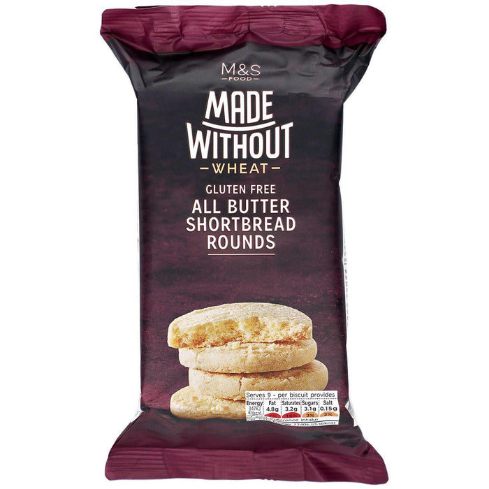 M & S ohne Shortbread -Runden 140g gemacht