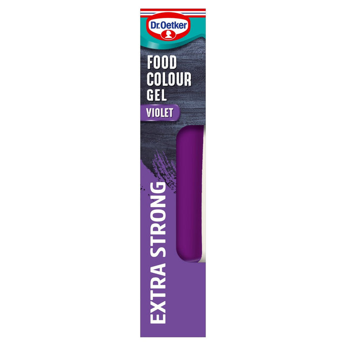 Dr. Oetker Extra Strong Violet Food Colouring Gel 15g