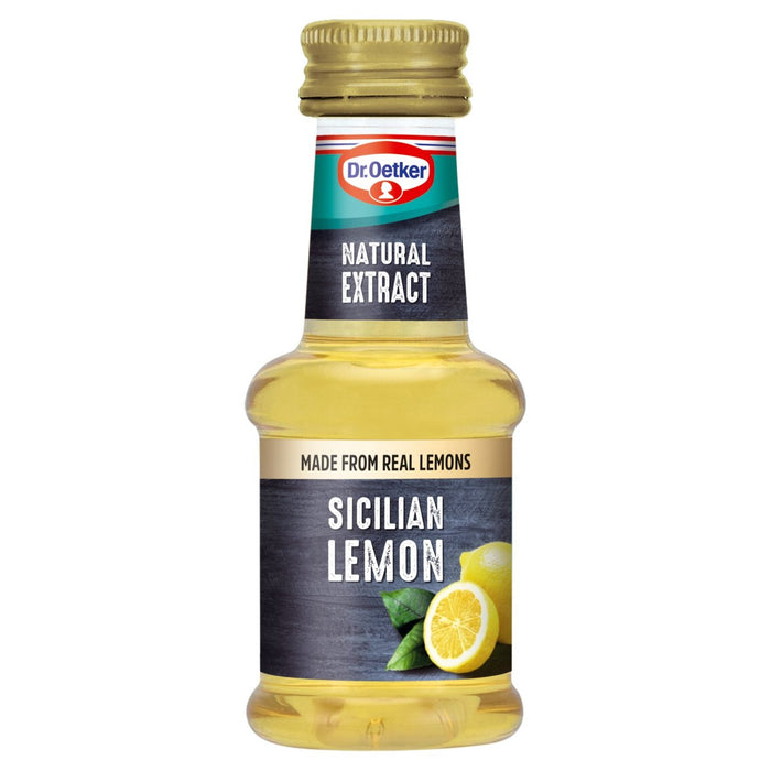 Dr Oetker Extrait de citron sicilien naturel 35 ml